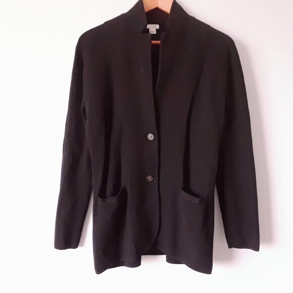 J Crew Cotton Cardigan Blazer M - Picture 2 of 9